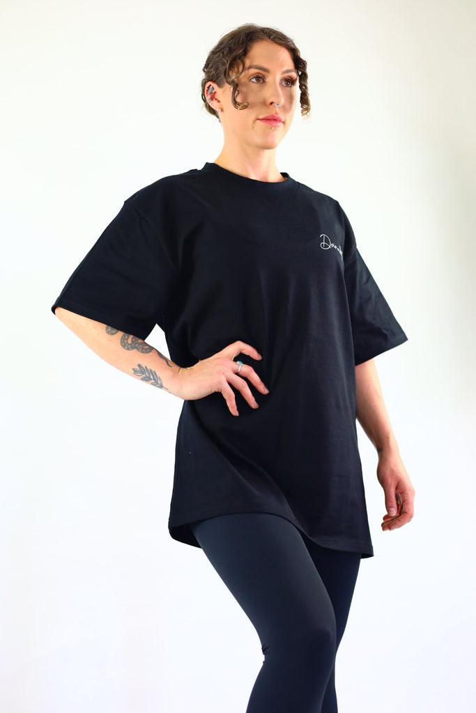 Signature Oversized Tee (black)