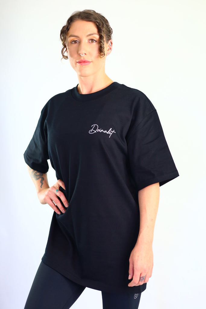 Signature Oversized Tee (black)